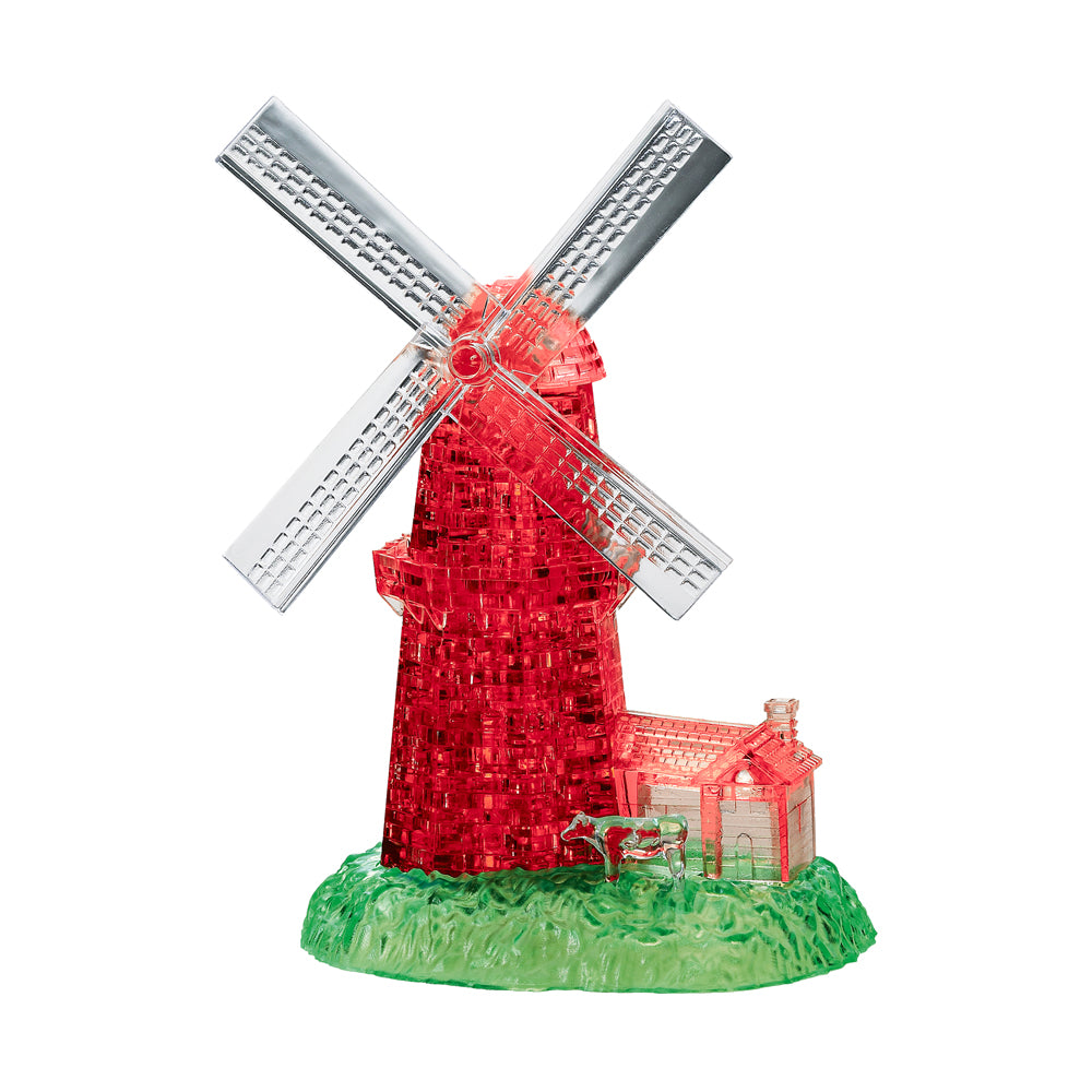 BePuzzled 3D Crystal Windmill Puzzle - 64 pc