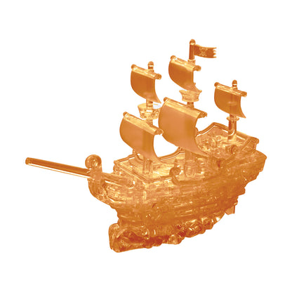 BePuzzled 3D Crystal Pirate Ship Puzzle - 101 pc