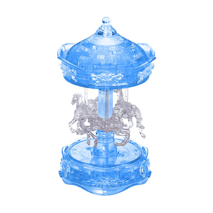 BePuzzled Carousel 3D Crystal Puzzle - 83 pc