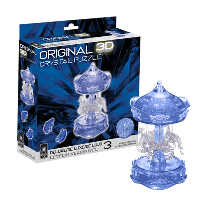 BePuzzled Carousel 3D Crystal Puzzle - 83 pc