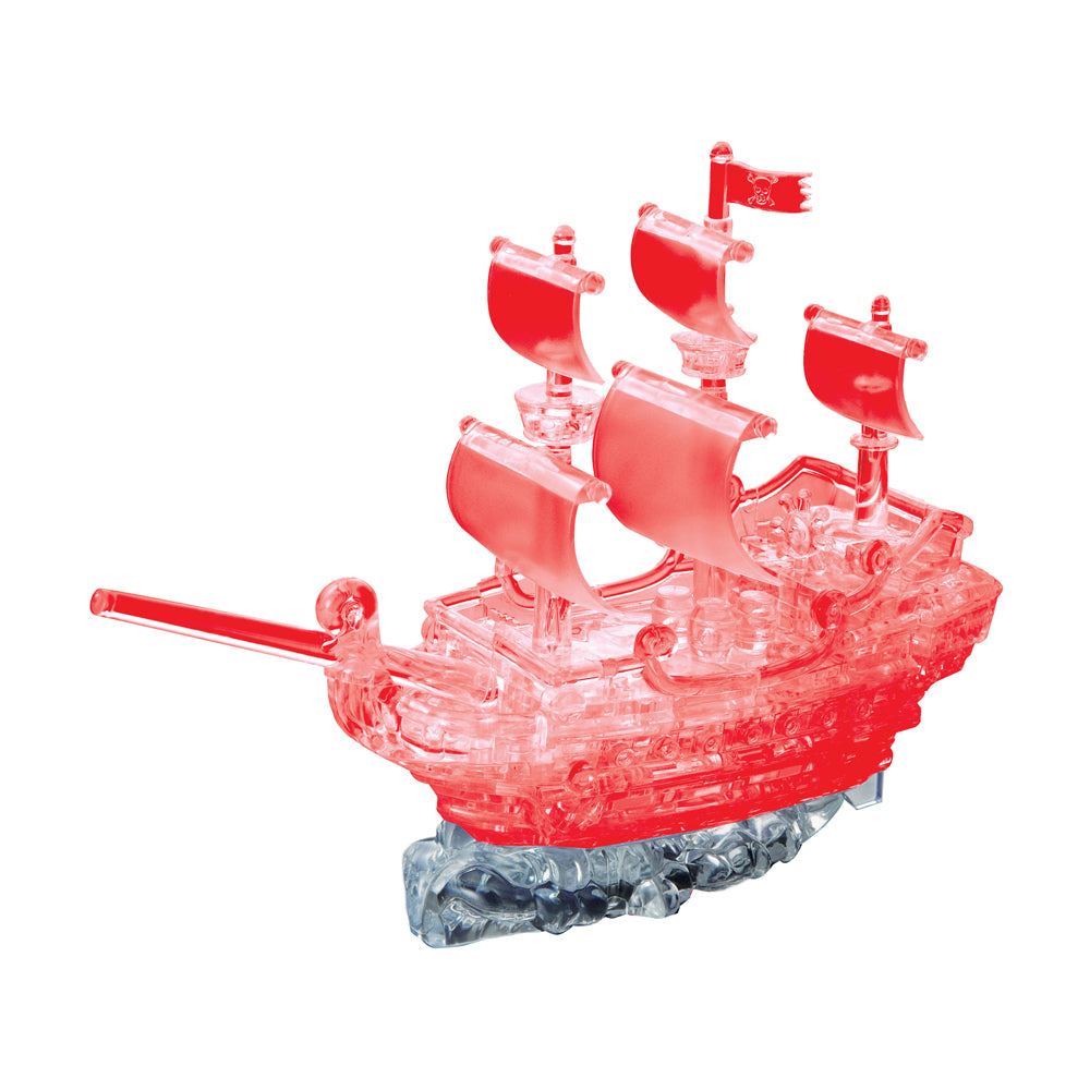 BePuzzled 3D Crystal Pirate Ship Puzzle - 101 pc