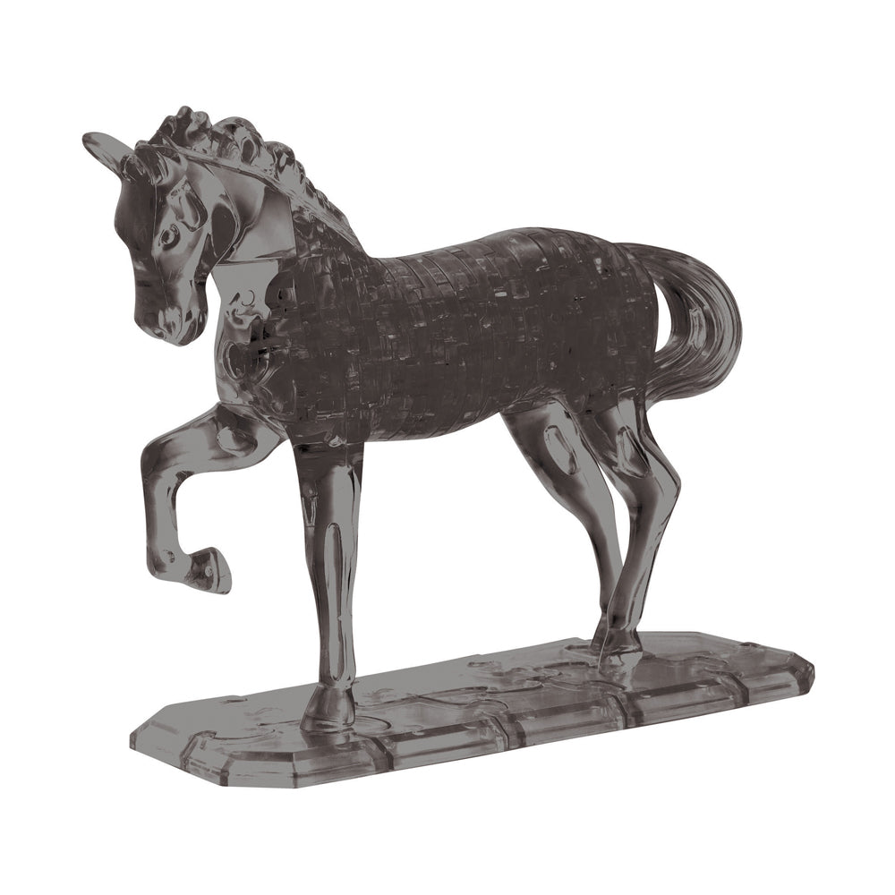 BePuzzled Black Horse 3D Crystal Puzzle - 100 Pieces