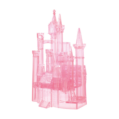 3D Crystal Puzzle - Disney Cinderella's Castle (Pink): 71 Pcs