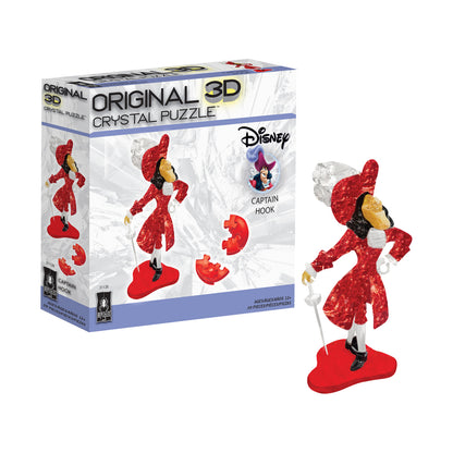 BePuzzled Disney Captain Hook 3D Crystal Puzzle - 39 Pieces