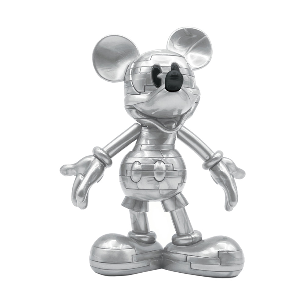 BePuzzled Disney 100 Platinum Edition 3D Crystal Puzzle - Mickey Mouse, 37 pcs