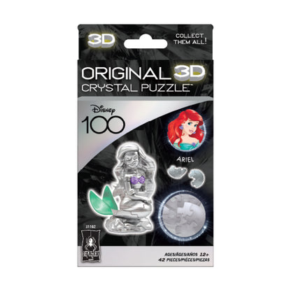 BePuzzled Disney 100 Platinum Edition Ariel 3D Crystal Puzzle - 42 Pcs