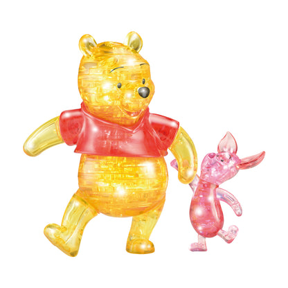 BePuzzled Disney Winnie the Pooh and Piglet 3D Crystal Puzzle - 57 pc