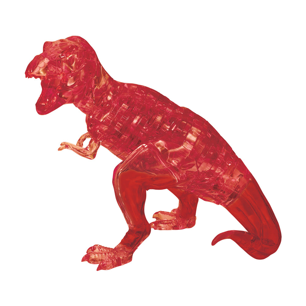 BePuzzled 3D Crystal T-Rex Puzzle - Red, 49 Pieces