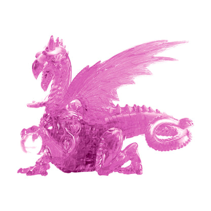 BePuzzled Pink Dragon 3D Crystal Puzzle - 57 pcs