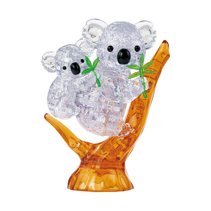 BePuzzled 3D Crystal Koala and Baby Puzzle - 60 Pieces