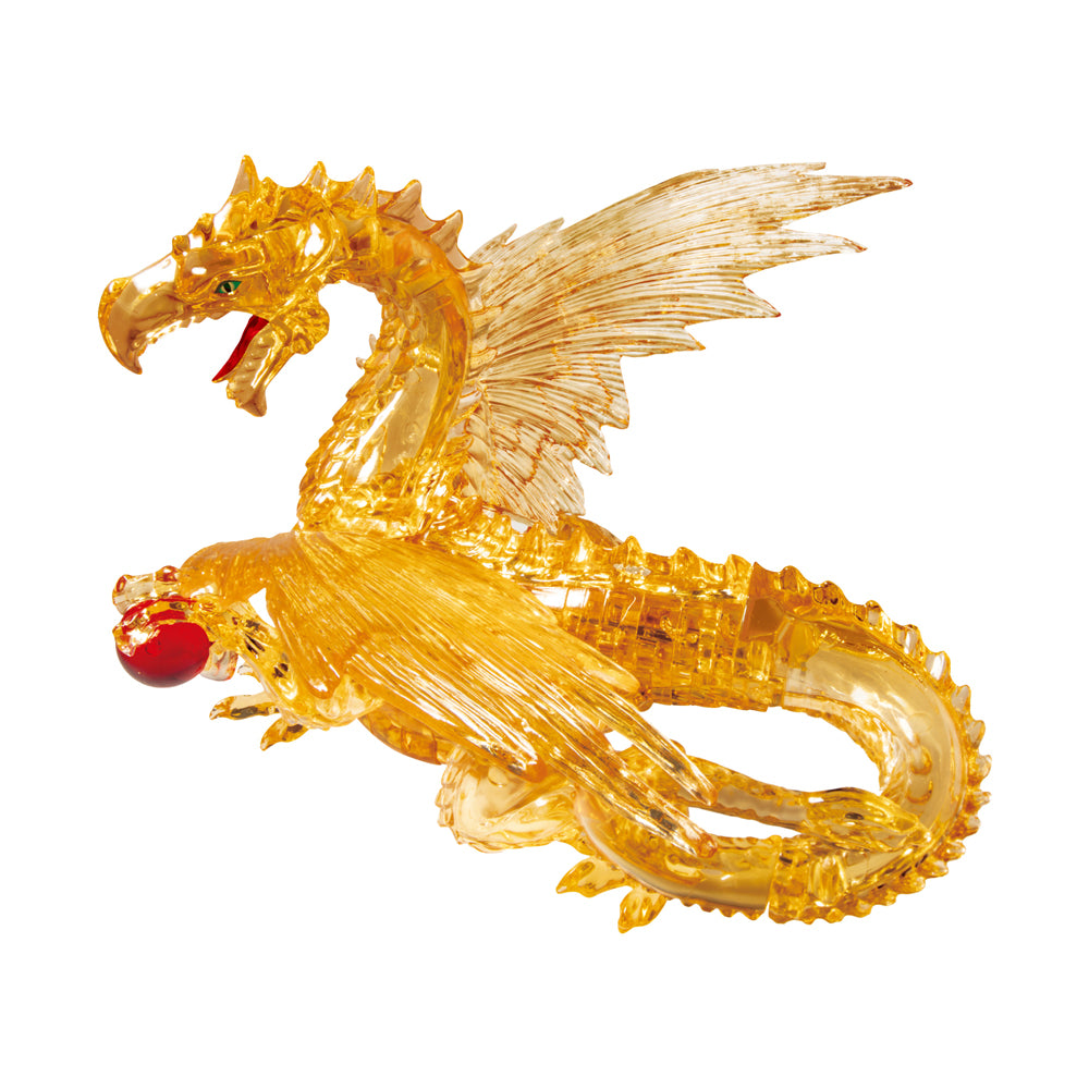 BePuzzled Golden Dragon Deluxe 3D Crystal Puzzle - 57 pc