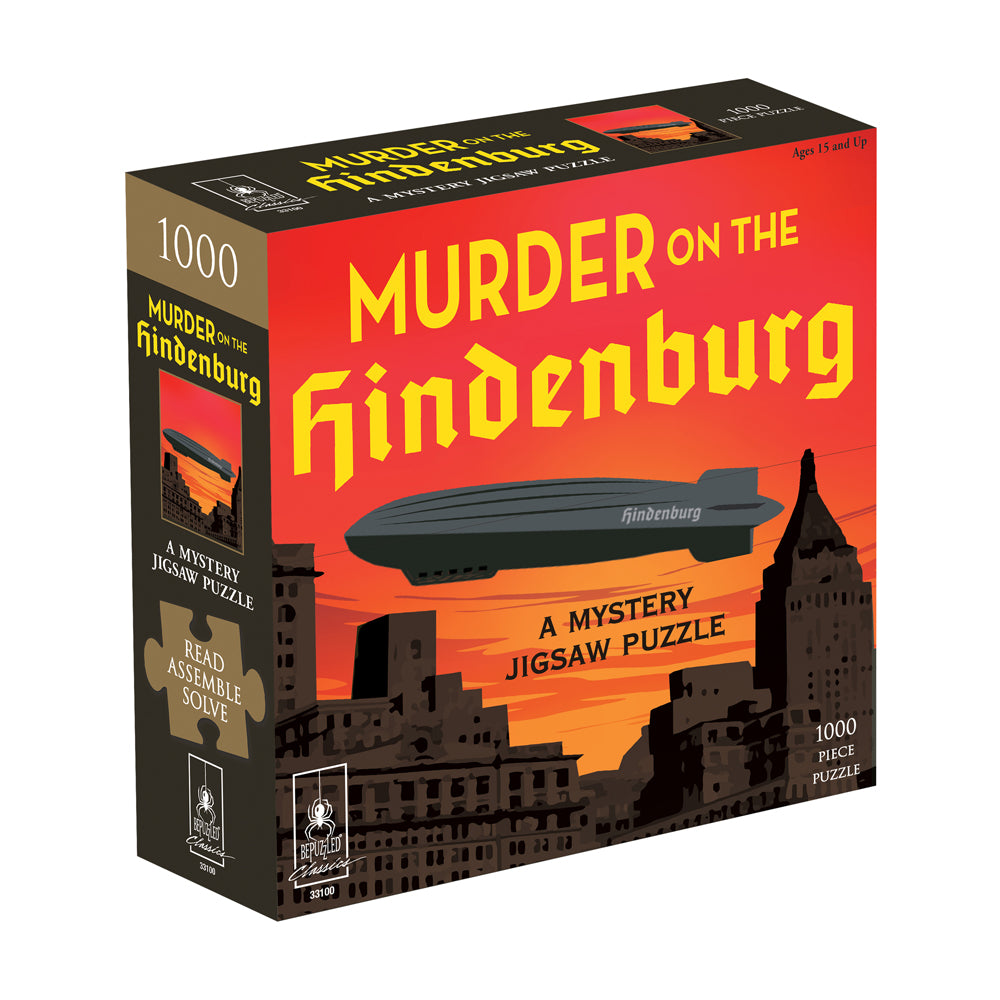 Murder on the Hindenburg 1000-Piece Classic Mystery Jigsaw Puzzle