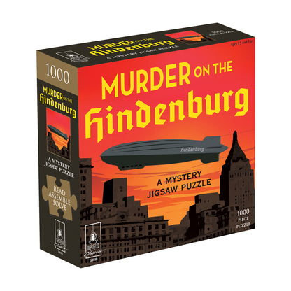 Murder on the Hindenburg 1000-Piece Classic Mystery Jigsaw Puzzle