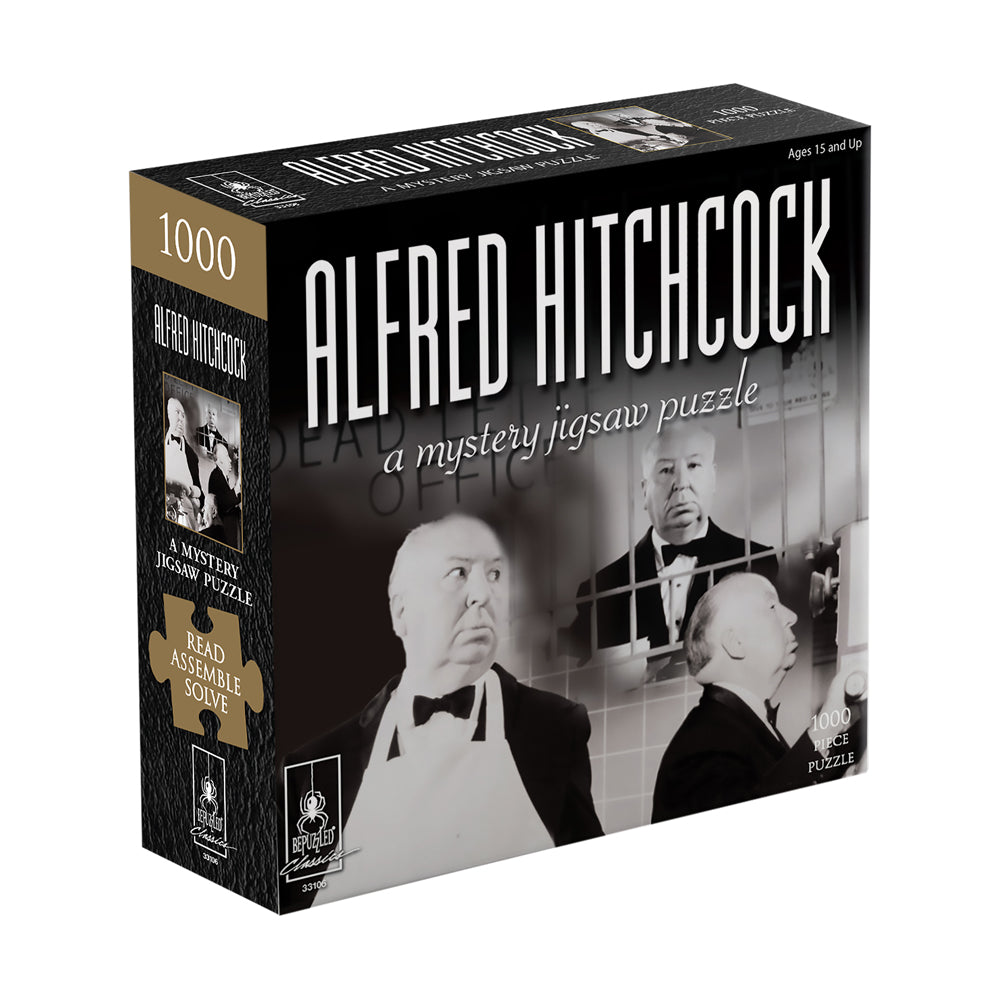 BePuzzled Alfred Hitchcock 'Obsession' Mystery Jigsaw Puzzle - 1000 pc