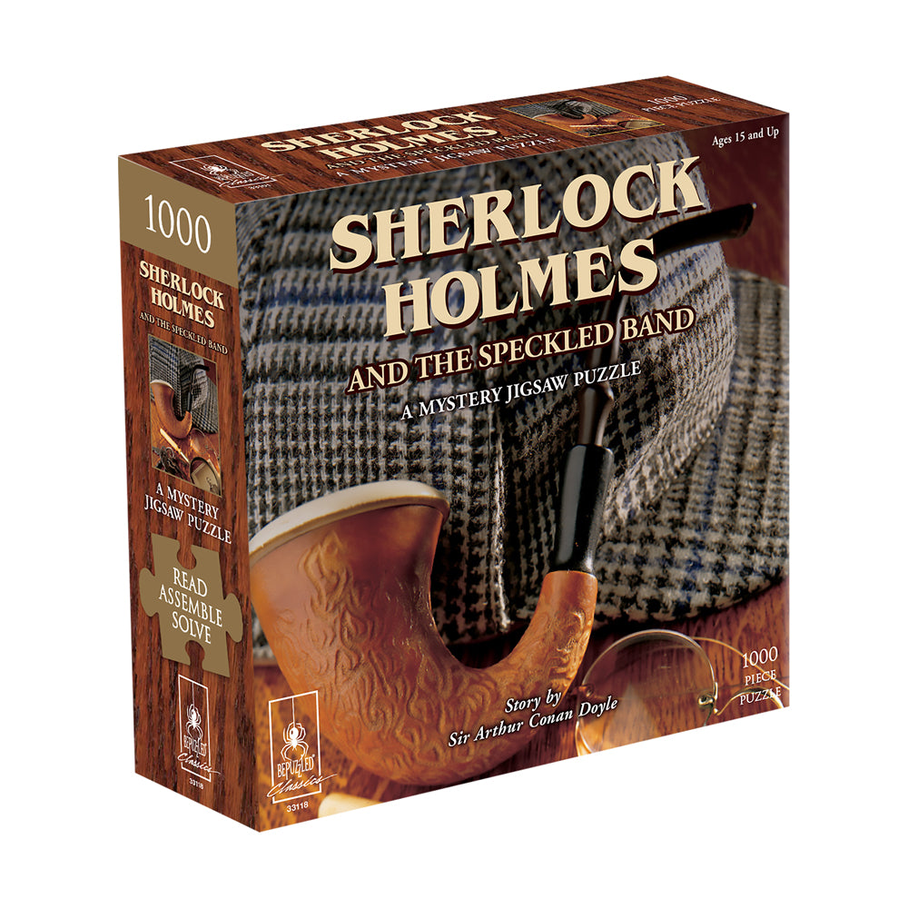 BePuzzled Sherlock Holmes Classic Mystery Jigsaw Puzzle - 1000 pc