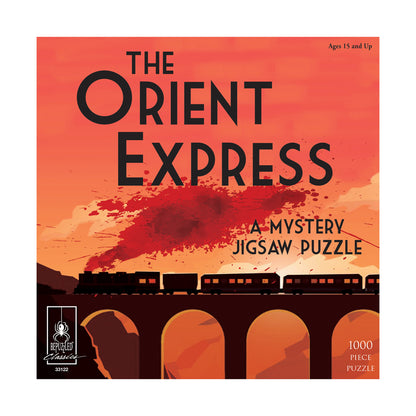 Death on the Istanbul Express 1000-Piece Mystery Jigsaw Puzzle