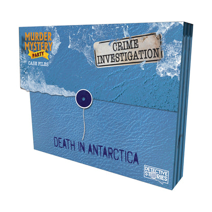 Murder Mystery Party Case Files: Death in Antarctica Investigation Game