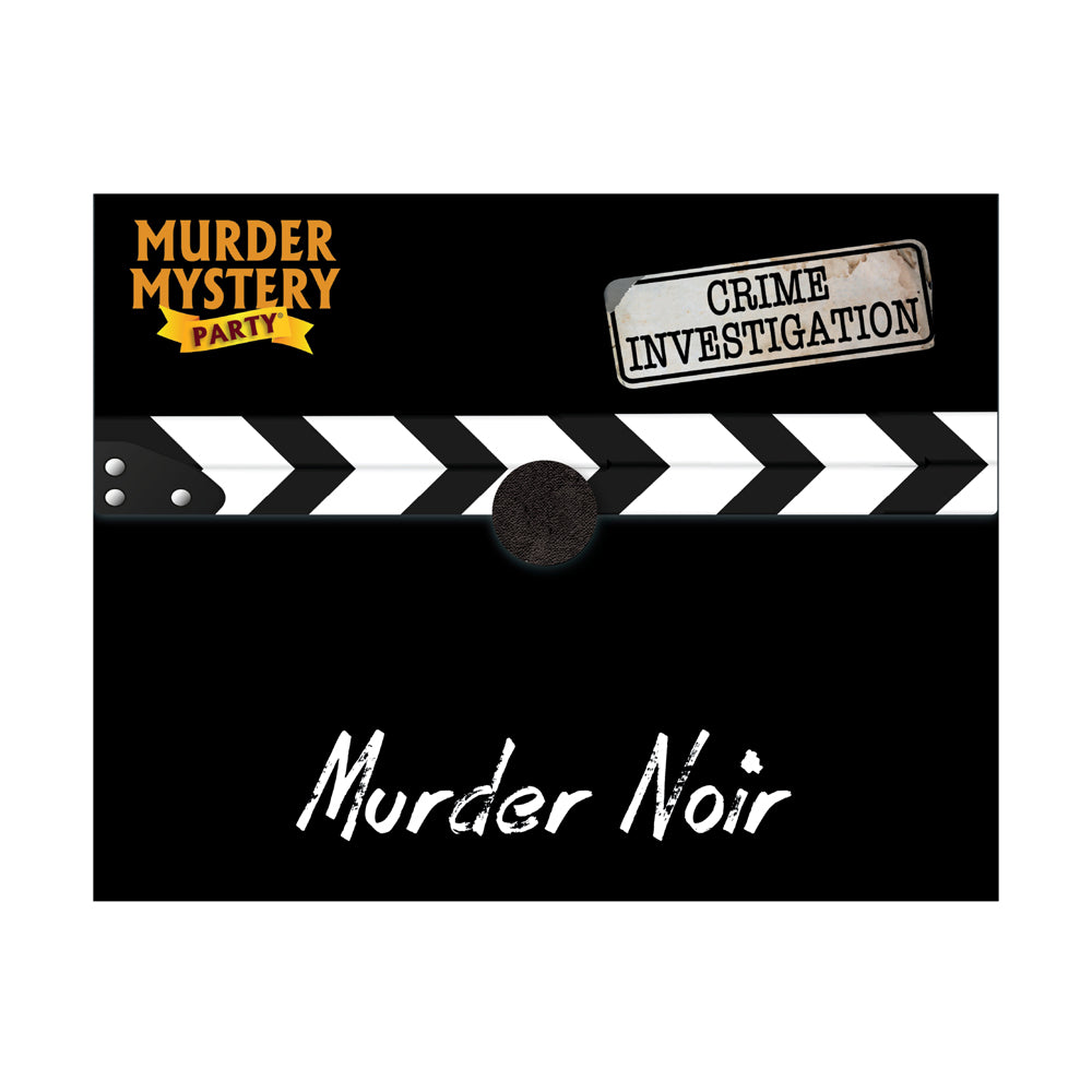 Murder Mystery Party Case Files: Murder Noir Detective Game