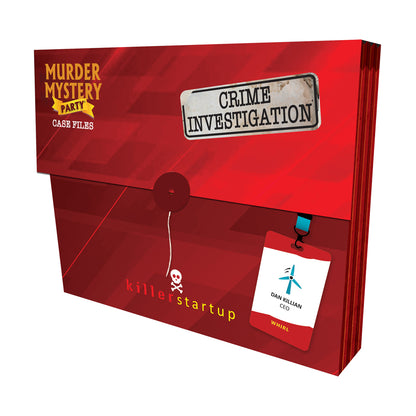 Murder Mystery Party Case Files: Killer Startup Investigation Game