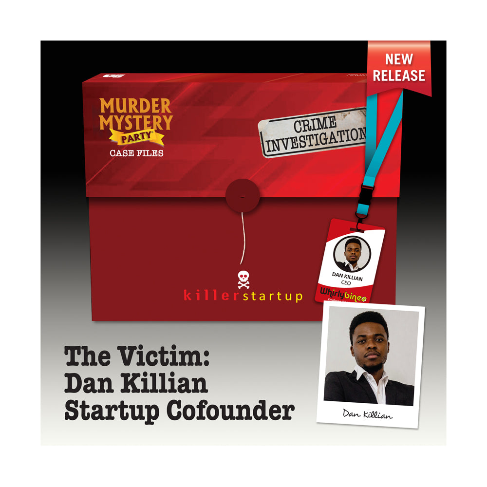 Murder Mystery Party Case Files: Killer Startup Investigation Game