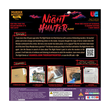 Murder Mystery Party - The Night Hunter Interactive Game