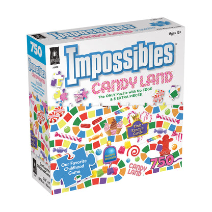 Hasbro Candy Land Impossibles Jigsaw Puzzle - 750 pcs