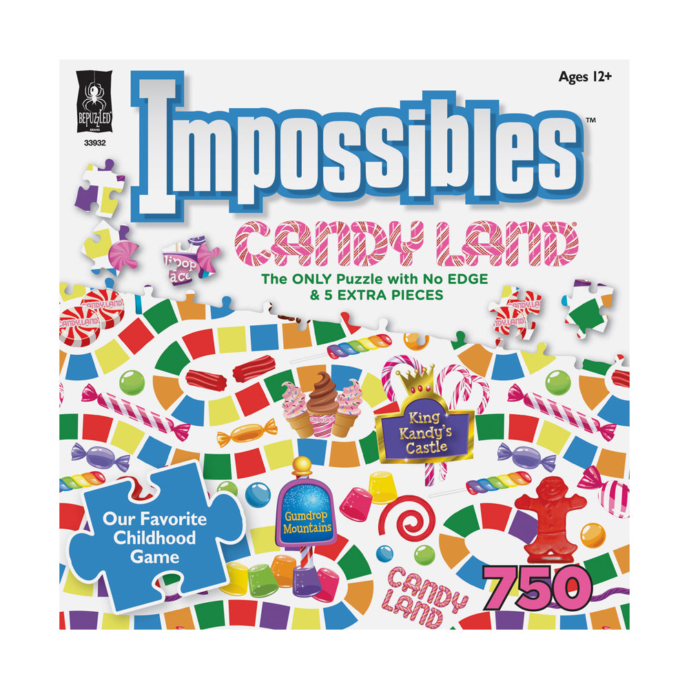 Hasbro Candy Land Impossibles Jigsaw Puzzle - 750 pcs