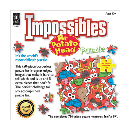 Hasbro Mr. Potato Head Impossibles Jigsaw Puzzle - 750 pcs