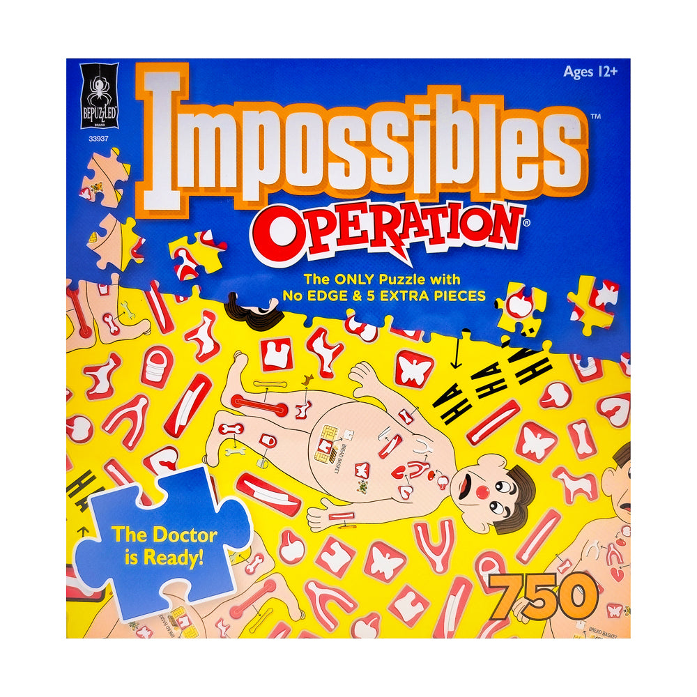 BePuzzled Hasbro Operation Jigsaw Puzzle - 750 pc