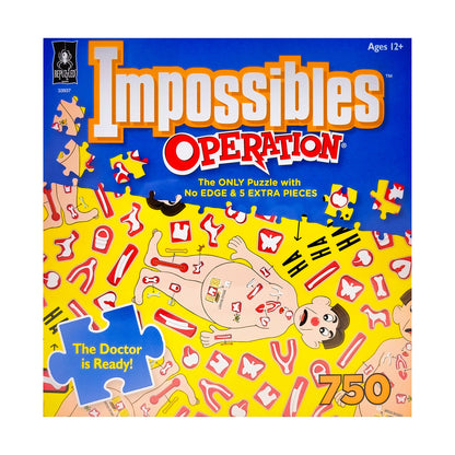 BePuzzled Hasbro Operation Jigsaw Puzzle - 750 pc