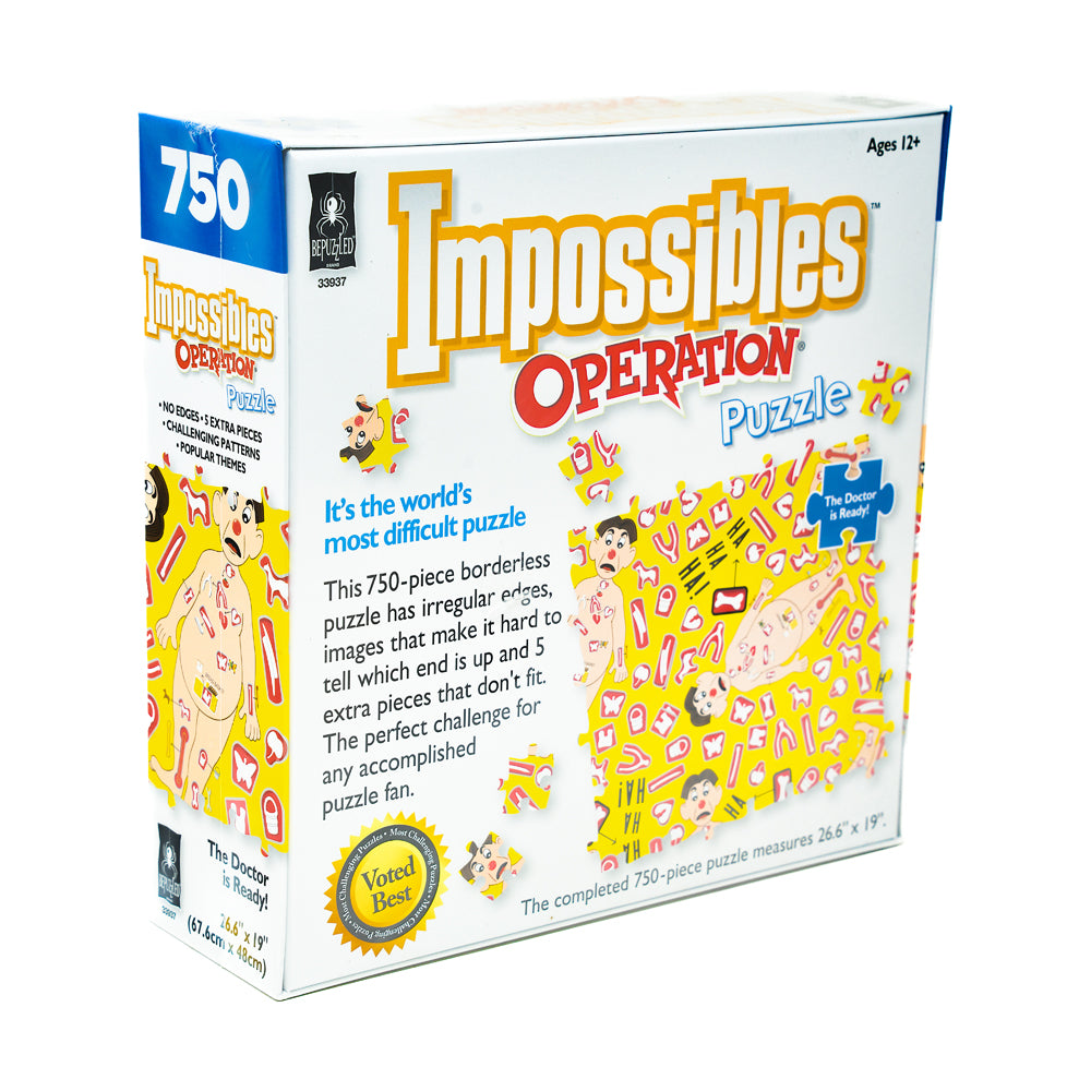 BePuzzled Hasbro Operation Jigsaw Puzzle - 750 pc