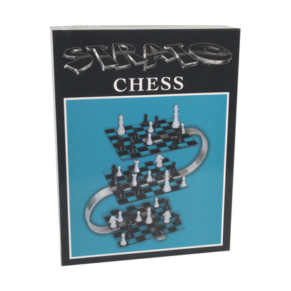 Strato Chess 3-Level Aluminum Edition Board Game