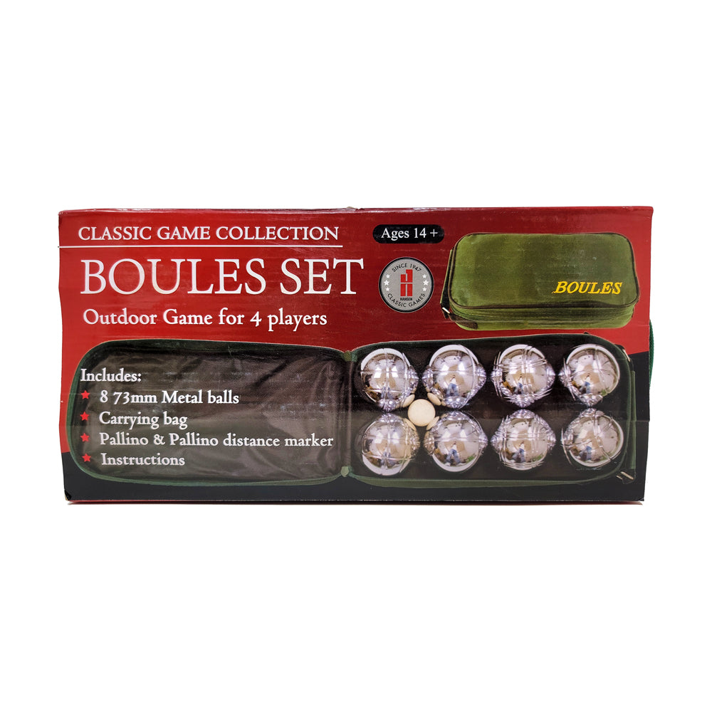 John N. Hansen Co. Deluxe Boules Bocce Ball Set with Carrying Case