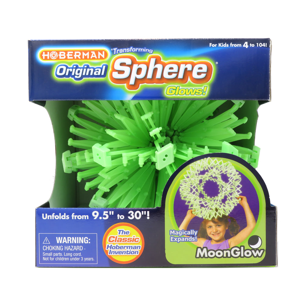 Hoberman Original Sphere - MoonGlow Expanding Toy