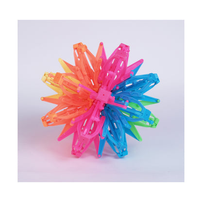 Hoberman Mini Sphere Starbright - Interactive Expanding Toy