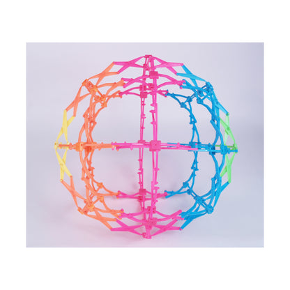 Hoberman Mini Sphere Starbright - Interactive Expanding Toy