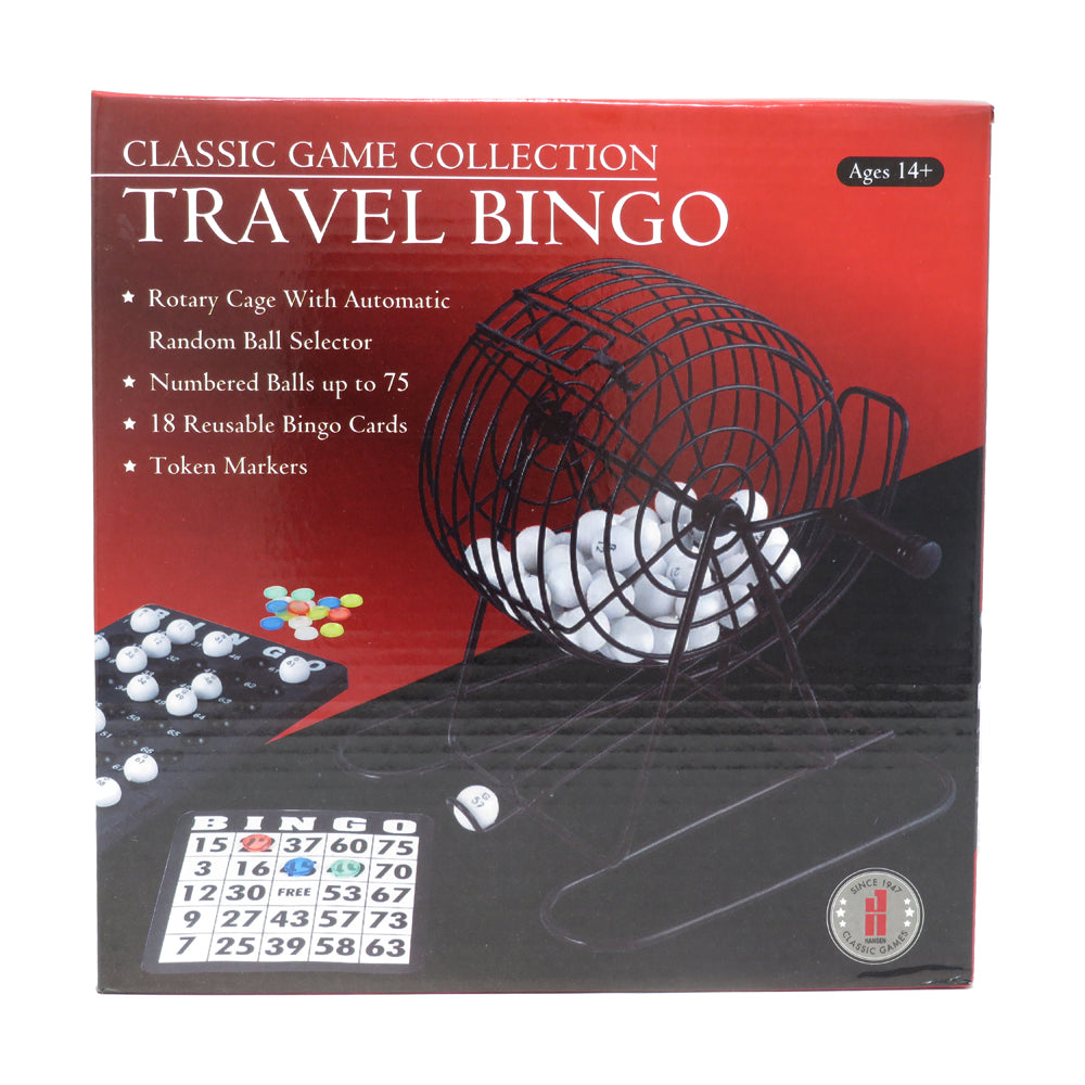 Classic Game Collection Portable Travel Bingo Set