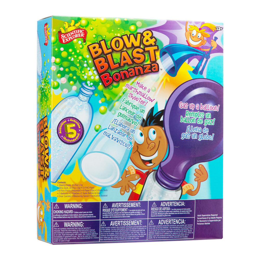 Scientific Explorer Blow & Blast Bonanza Air Pressure Science Kit