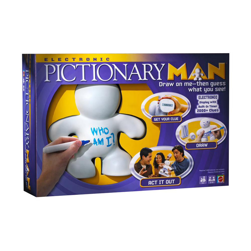 Pictionary Man Double Draw Party Game by Mattel