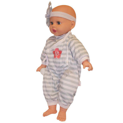 Goldberger Baby's First 19-inch Soft Body Stripes Doll