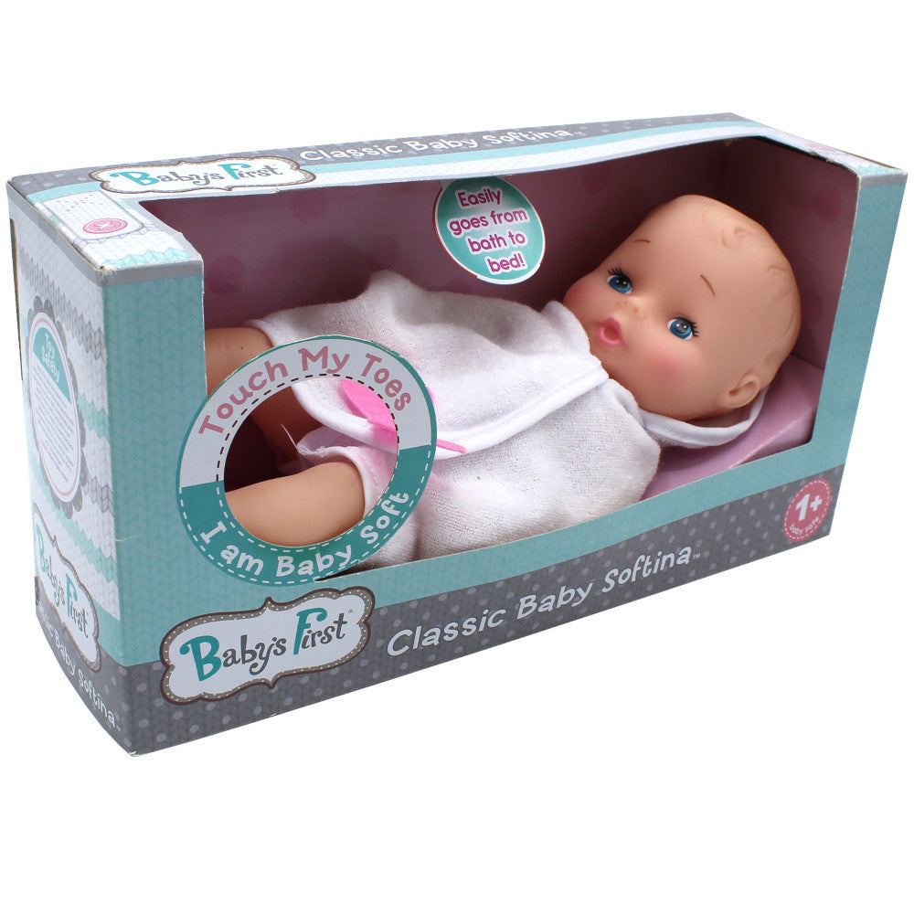 Goldberger Baby's First Bathtime Doll - Softina