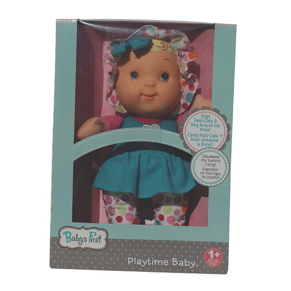 Goldberger 12" Playtime Baby Doll - Bilingual Nursery Rhymes