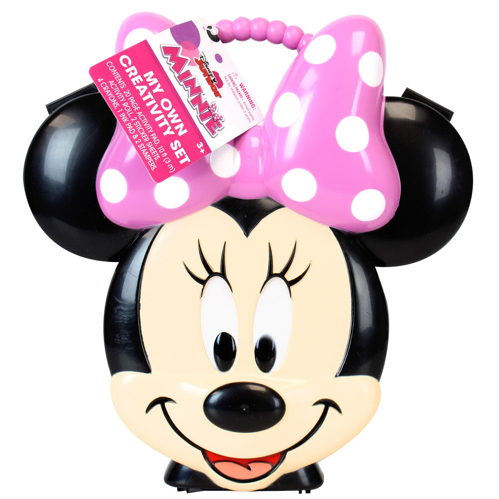 Tara Toy Disney Minnie Creativity Set - Character Face Carrying Case