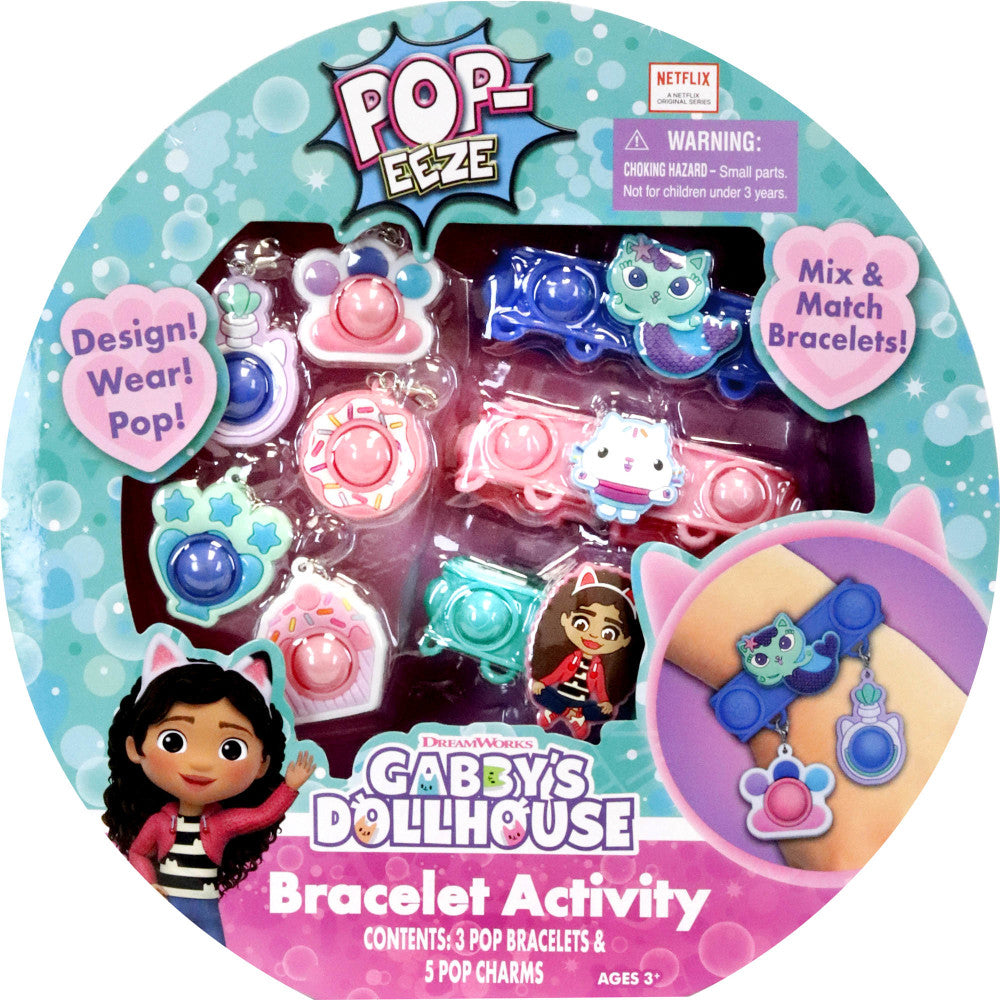 Pop-Eeze Gabby's Dollhouse Creative Bracelet Activity Set