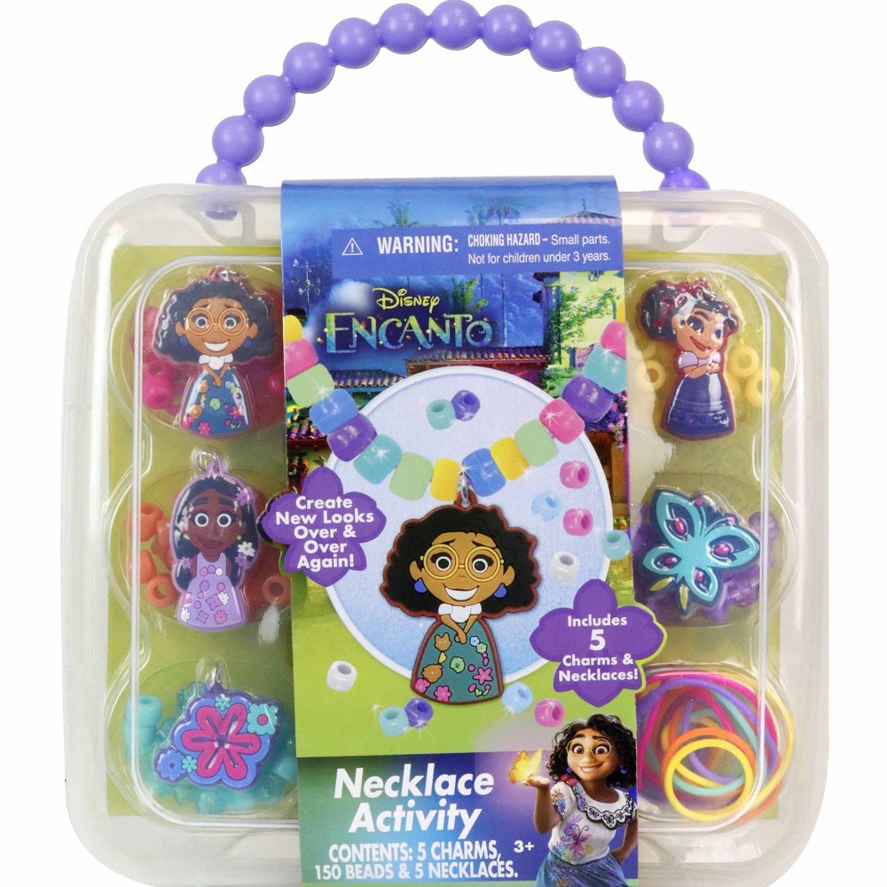 Tara Toy Disney Encanto DIY Necklace Activity Set - Jewelry Making Craft Kit