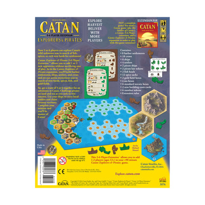 Catan: Explorers & Pirates 5-6 Player Extension Board Game