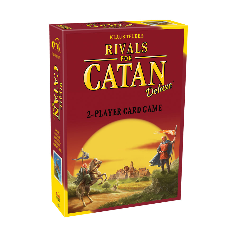 Rivals for Catan Deluxe Edition 2-Player Strategy Card Game