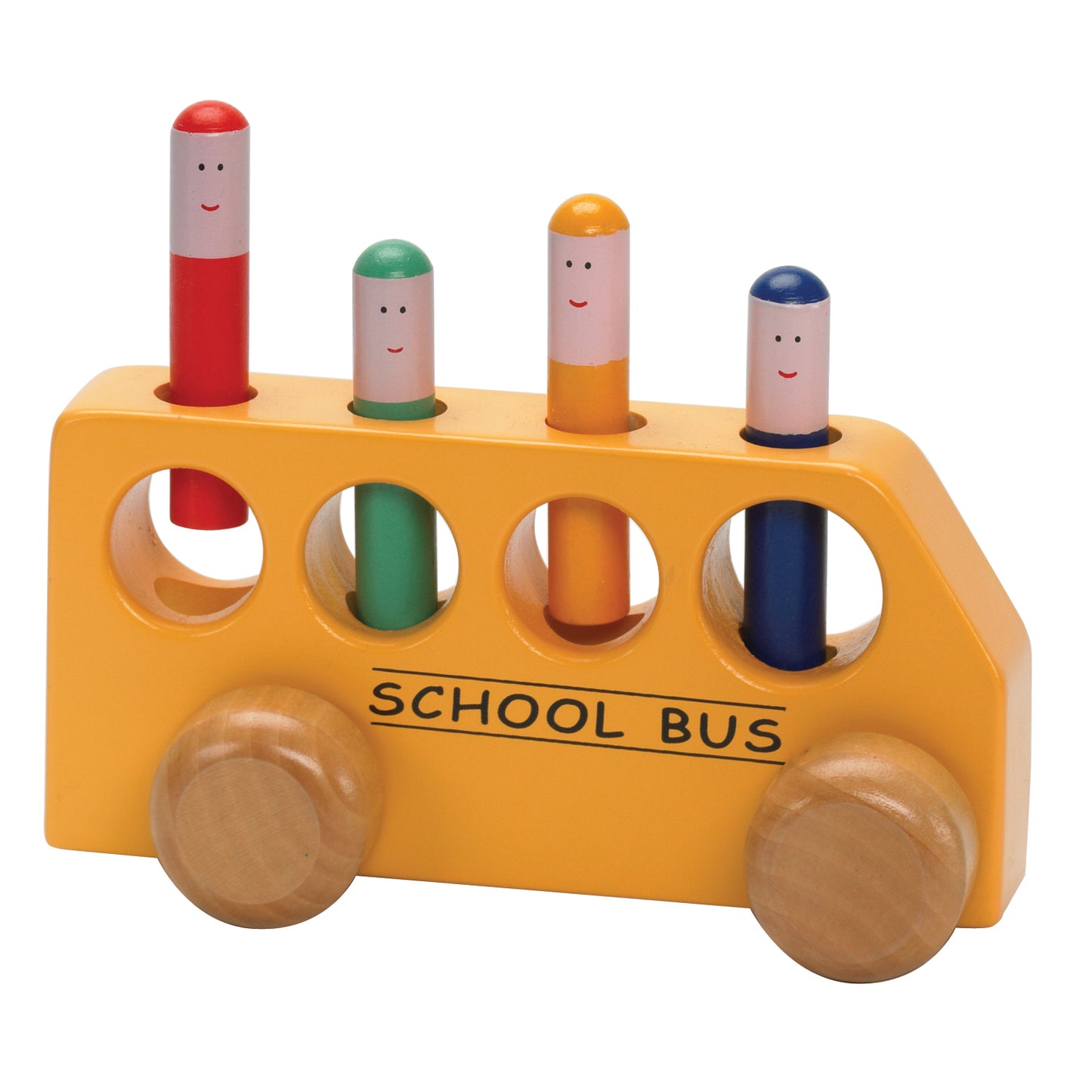 The Original Toy Company Pop Up School Bus - Interactive Toddler Toy