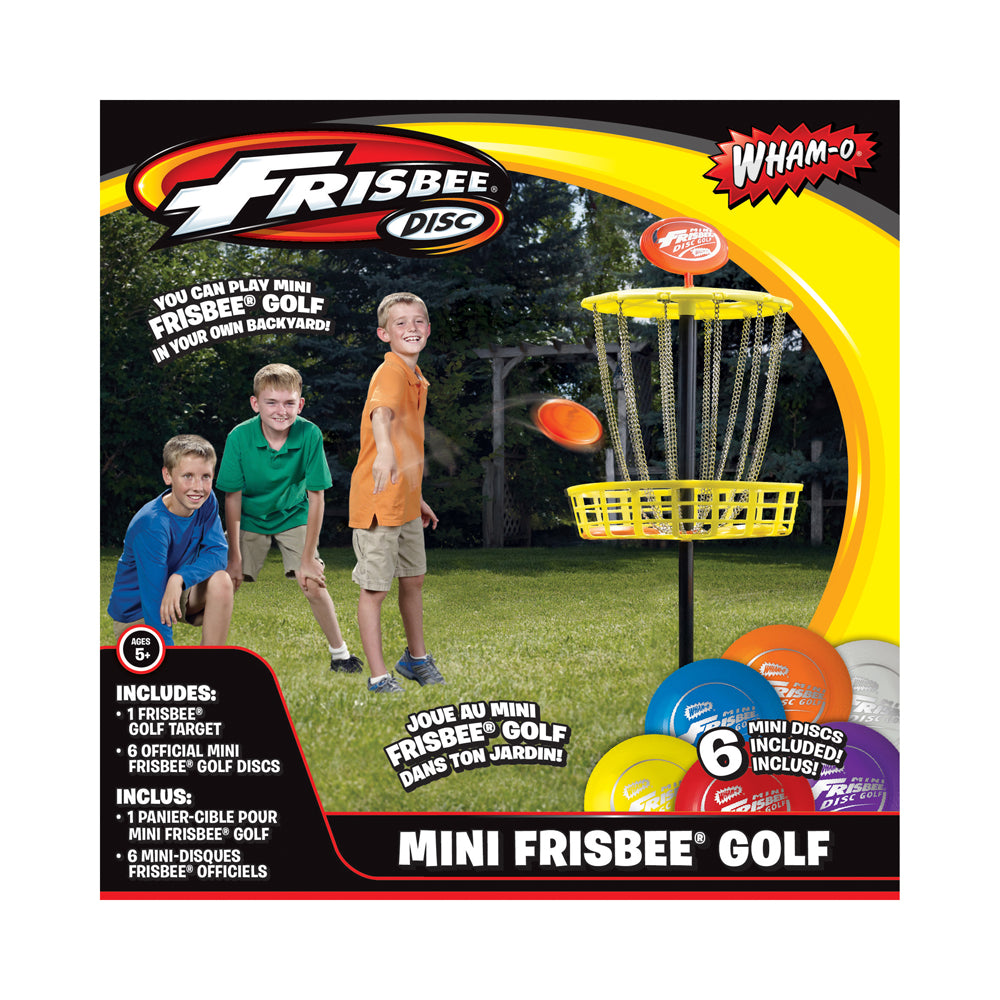 Wham-O Mini Frisbee Golf Set - Compact Disc Golf Game