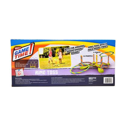 Wham-O Hula Hoop Ring Toss Set for Outdoor Fun